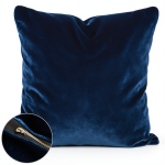 Decorative Throw Pillow - Velvet Blue