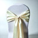 Chair Sash - Satin Ivory - Image 2