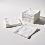 Cocktail Napkin Set - White