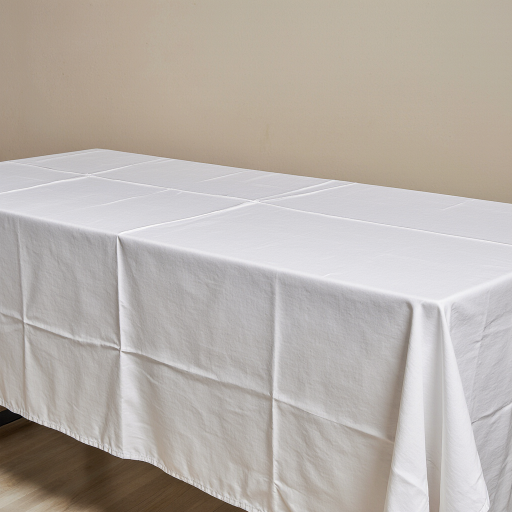 Rectangular Tablecloth - White - Image 2