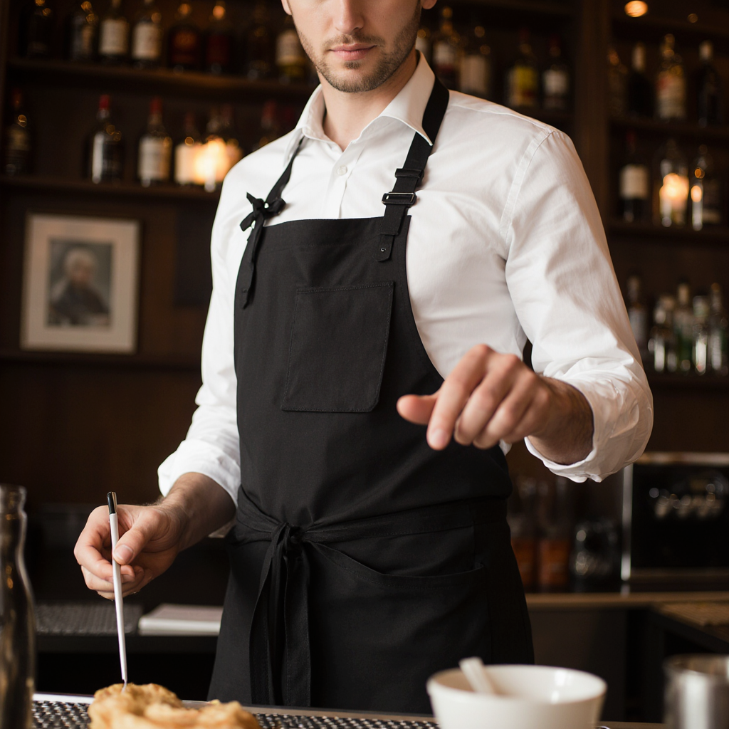 Waist Apron - Black - Image 3