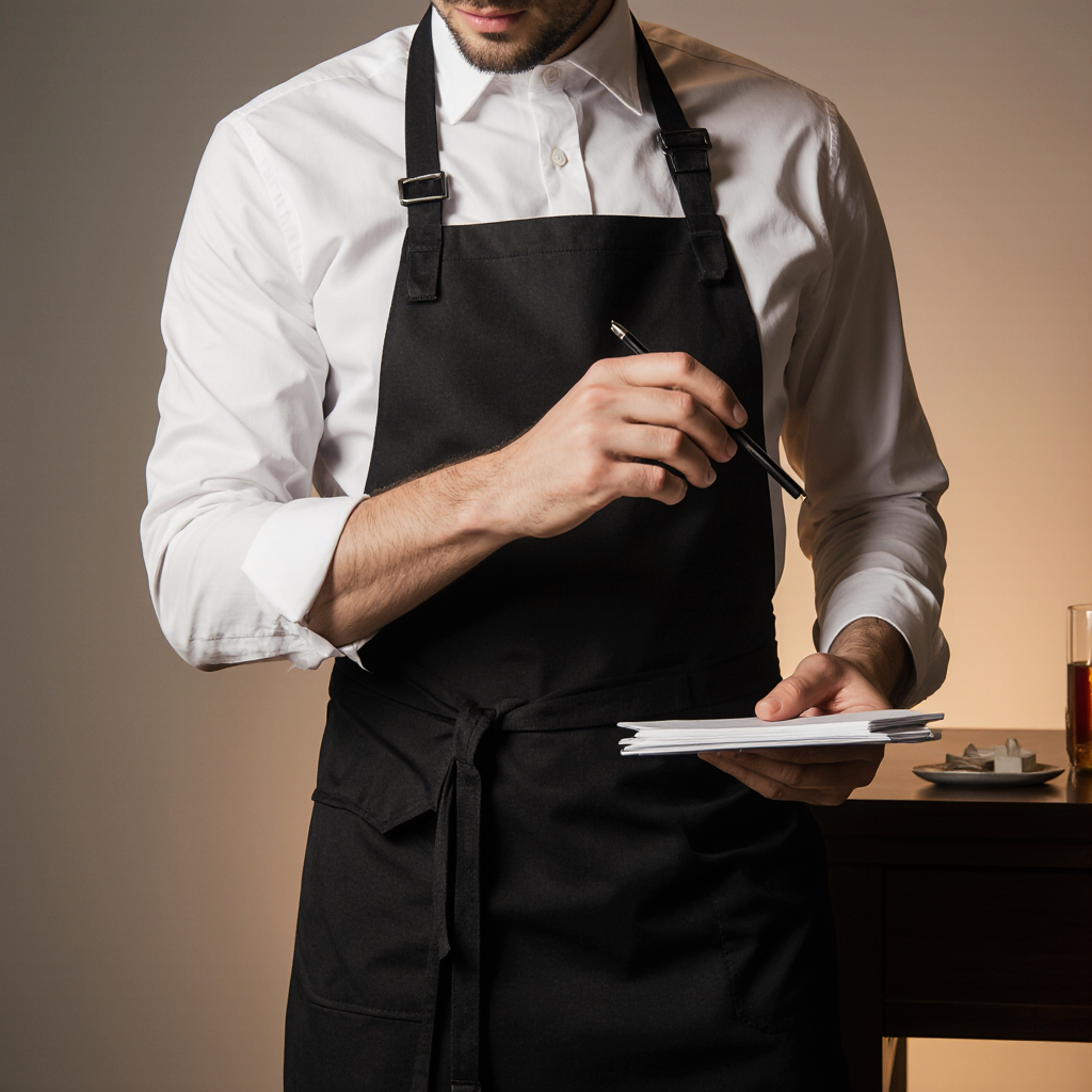 Waist Apron - Black - Image 4