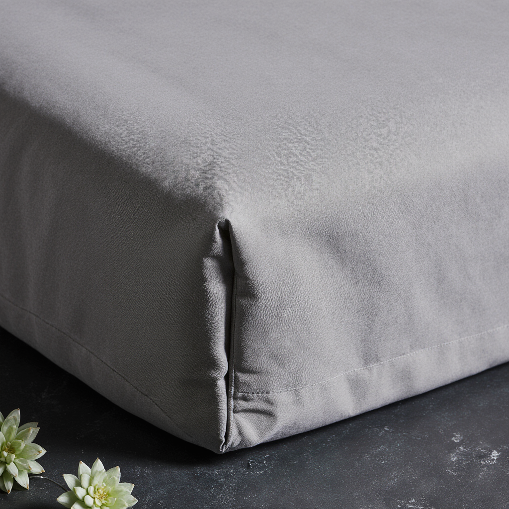Fitted Sheet - Grey - Image 3