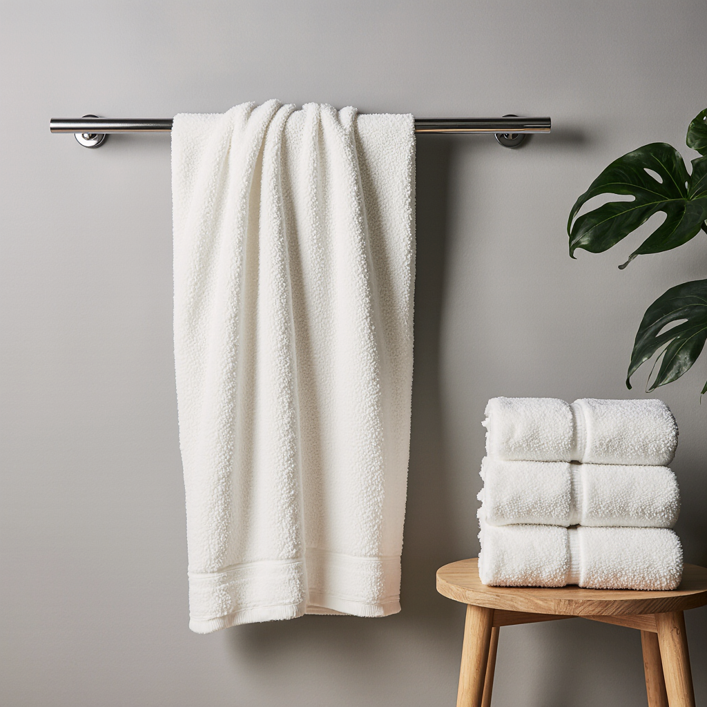 Bath Towel - White - Image 2