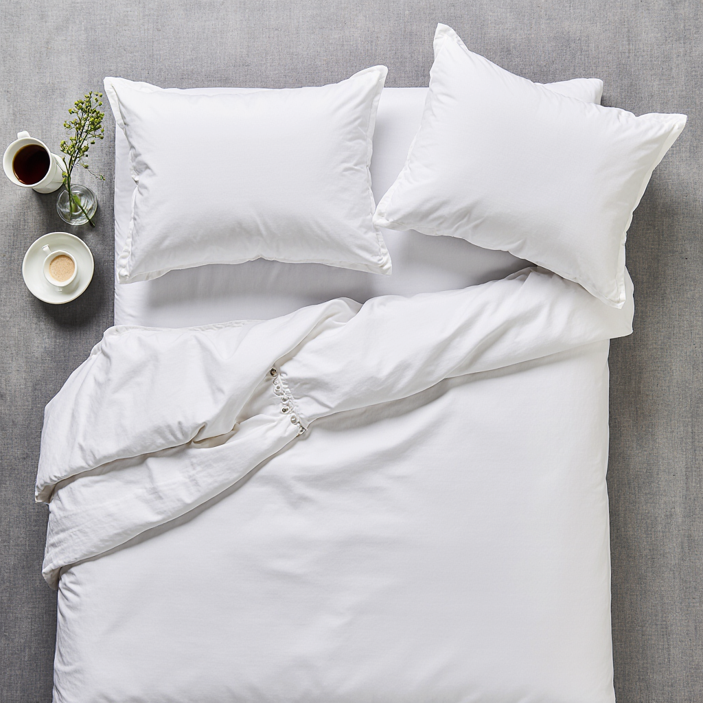 Duvet Cover Set - White - Image 2