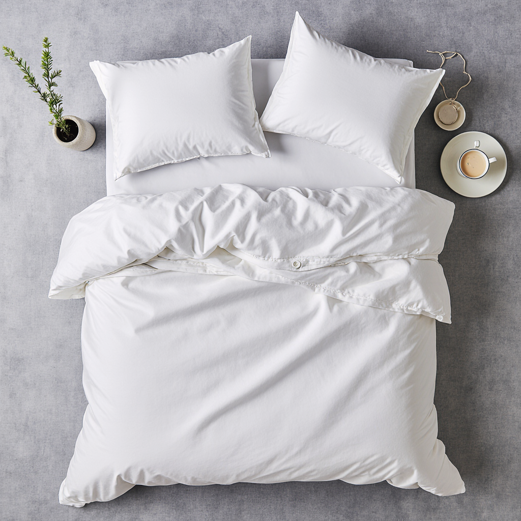 Duvet Cover Set - White - Image 3