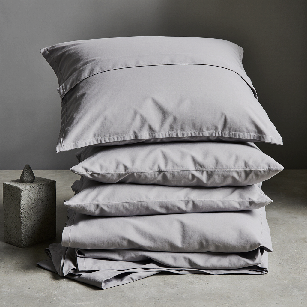 Pillowcase Set of 2 - Grey - Image 2